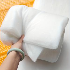 TEMU 퀼팅, 의류 및 홈 텍스타일용 부드러운 폴리에스터 batting - 높은 탄성, 세탁 가능, 침구, 담요 및 의류용 내구성 있는 충전재, 퀼팅 용품, 의류 패딩, 세탁 가능한 패딩