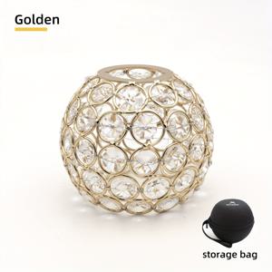 TEMU 수정구 램프 갓, 캠핑 LED 조명 Goal Zero Light, 38구광 조명 그림자 분위기 램프 갓, 수정 랜턴, 캠핑 분위기 램프 갓