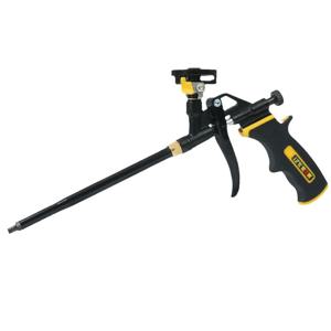 TEMU 프로페셔널 등급 폴리우레탄 폼 코킹 건 - 분리형 청소 불필요 디자인, 인체공학적 핸들 및 조절 가능한 노즐, HVAC, 창문, 문, 욕실 및 사무실 밀봉용 - 사용하기 쉬운 내구성 있는 실란트, 알루미늄 합금 구조