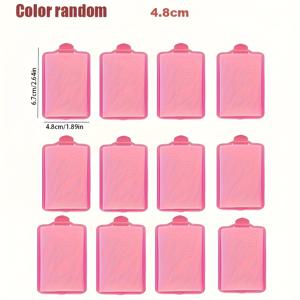 TEMU Lazy 노히트 수동 헤어 컬러 슬리핑 폼 스펀지 빅 웨이브 헤어 컬러 헤어 롤러 스펀지 로드 홈 헤어드레싱 도구 (색상 랜덤)