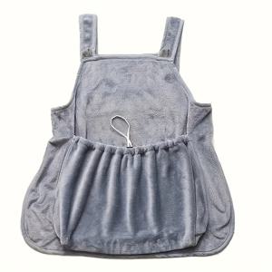 TEMU 새로운 펫 캣 허깅 에이프런 - 부드럽고 편안하며 보풀 없는 고양이 포옹 웨어, 포켓 포함, 스크래치 방지, 소형 및 중형 고양이용, 사계절 사용 가능, 고양이 애호가를 위한 필수품, 펫 그루밍, 패셔너블 펫 의류, 그루밍 에이프런, 고양이 애호가용