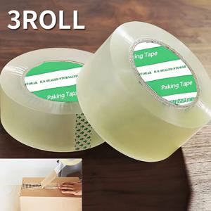 TEMU 4CM X 80M의 3롤 포장 테이프입니다. 이는 1.57인치 X 3149.61인치로 변환됩니다. 투명하고 다용도로 사용할 수 있어 사무실, 가정 및 학교에서 사용하기에 이상적인 선택입니다.