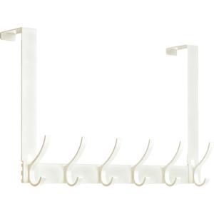 TEMU 무타공 코트 후크, 문걸이용 후크, 걸이용 도어 후크, 문걸이 행거, 욕실 타월 홀더 타월 걸이, 타월 가운 코트용 6개 후크가 있는 알루미늄 문걸이 타월 랙 후크, 욕실 침실용