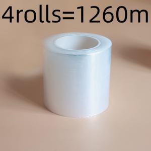 TEMU /4롤 & 630m/2롤 리트랙터블 다기능 필름 접착 테이프: 병/캔/테니스 라켓/속눈썹/타투/식물 접목 및 복원. 내구성 강화, 사용 간편. 병마개 테이프, 라켓 핸들 땀 방지 테이프, 식물 수리/접목 테이프