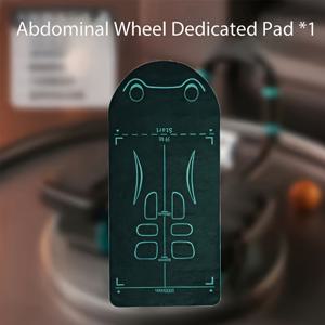 TEMU 복부 휠 특수 미끄럼 방지 피트니스 매트, 충격 흡수 관절 보호 방음 무릎 패드, 요가 점핑 로프 홈 매트, 요가 애호가, 피트니스 초보자에게 적합, 복부 운동에 이상적인 매트