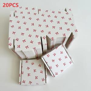TEMU 10/20개입 10X9X2Cm/ 3.94X3.54X0.79인치 소형 주얼리 선물 상자, 미니 골판지 포장 상자