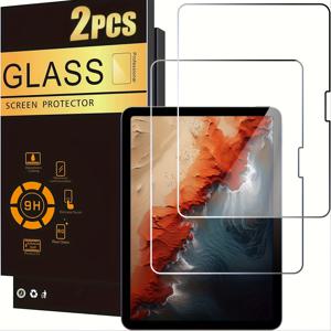 TEMU 아이패드 에어 13인치 M3 2025 및 M2 2024 (7세대/6세대), 아이패드 프로 13인치 M4 (7세대) 호환용 강화유리 필름 보호필름 2개입 세트 / 애플펜슬 호환 / 케이스 친화적