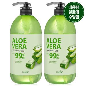 TEMU 터치미 알로에 수딩젤 1L 2개