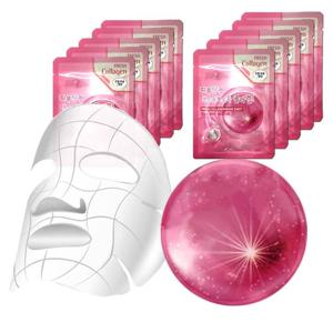 TEMU 3W 콜라겐 고밀착 냉온 마스크시트 10매 여행 태닝용(GP)