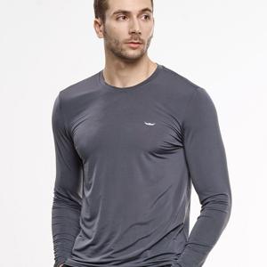 TEMU 남성 춘추 여름 베이직 이너웨어 냉감 쿨링 긴팔 라운드 티셔츠 아이스캐치(KP42LT062M)