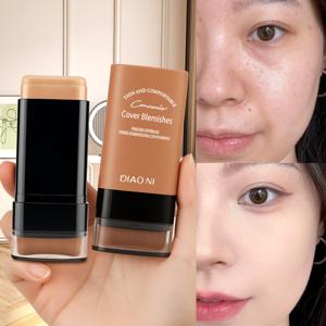 TEMU 파운데이션스틱 스틱파운데이션 커버 스틱 파운데이션 휴대용 수분감 듀얼 헤드 파운데이션 스틱