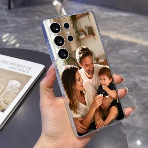 TEMU 폰 케이스: DIY 맞춤형 패턴 UV 프린팅 투명 휴대폰 커버 360도 풀 보호 삼성 갤럭시 S22 S23 S24 S25 S26 울트라 플러스 FE 스마트폰 최고의 선물 생일선물 남녀공용