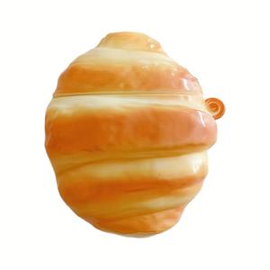 TEMU 크로아상 디자인의 사랑스러운 3D 에어팟 프로 3 케이스