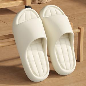 TEMU FZT 남녀공용 경량 EVA 슬립온 슬리퍼 - 미끄럼 방지 및 쿠션 밑창, 실내/실외, 해변, 욕실용 - 부드러운 밑창의 편안한 신발, 다양한 색상 옵션 (화이트/블랙/브라운/블루/로즈레드) - 이상적인 휴일 선물, 여성 신발