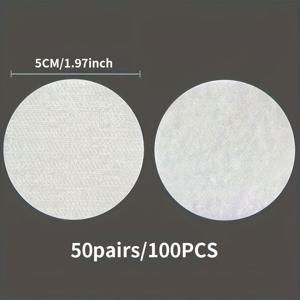 TEMU 50쌍 100개입 강력 미끄럼 방지 매트 - 가정, 사무실, 헬스장 및 호텔의 바닥, 매트리스, 소파 및 가구 보호에 적합. 강력한 접착 뒷면