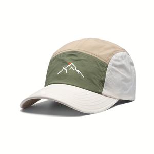 TEMU 봄과 여름용 가벼운 야외 베이스볼 캡, 와이드 브림 다용도 스포츠 및 캐주얼 모자