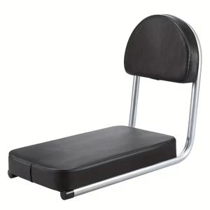 TEMU Comfort Plus 산악 자전거 뒷좌석 쿠션 - 향상된 라이딩 경험을 위한 확장된 두꺼운 지지력, 블랙, 사계절 사용