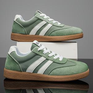 TEMU 스케이트보드 신발, 남성 신발, 경량 트레이닝화, 남성 테니스화, 남성용 패셔너블 캐주얼 스니커즈 한 켤레, 편안하고 부드러운 스타일리시한 미끄럼 방지 내마모성 남성 신발