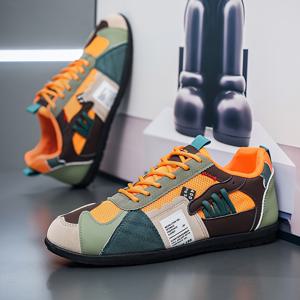 TEMU 남성용 한국식 캐주얼 소프트 솔 미끄럼방지 러닝 다용도 트렌디 신발, X713