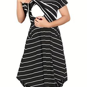 TEMU 다기능 임산부 수유 원피스