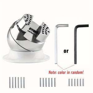 TEMU 호비워커 볼 바이스, 360° 회전 조각 설정 도구, 18pcs 부착물 주얼리 제작 조각 블록 툴 스탠다드 블록