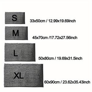 TEMU 강아지 오줌 마감 매트, 습기 및 먼지 흡수, 흡수성, 미끄럼 방지, 세탁 가능한 매트, 빠른 건조 초극세사, 강아지 오줌 매트, 실내 현관 매트