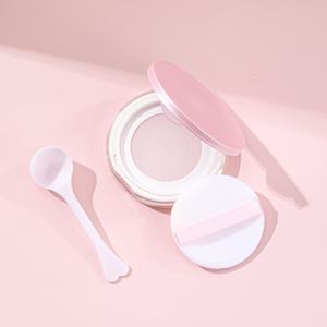 TEMU 1개 루스 파우더 컨테이너와 파우더 퍼프 0.17/0.7oz 재사용 가능한 플라스틱 빈 파우더 박스 휴대용 DIY 빈 메이크업 파우더 컨테이너 미러 및 메쉬 체가 있는 컴팩트 루스 파우더 박스