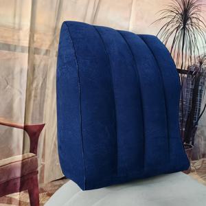 TEMU 1개, 종아리 베개, 경사형 다리 쿠션, PVC 재질, 팽창식 다리 받침, 보관 용이, 공간 절약, 실내 사용에 적합, 침실 및 거실 소파