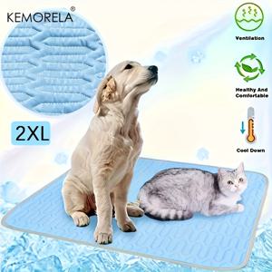 TEMU KEMORELA [2026년 업그레이드] 고양이 및 강아지용 여름 쿨링 매트 및 슬리핑 패드 - 땀 흡수 - 여름 내내 쿨하고 편안하게 유지하도록 합니다 - 소형, 중형 및 대형 고양이 및 강아지에게 적합