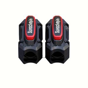 TEMU 2개 세트 범퍼 가드, ABS 방탄 보호 스트리트 스쿠터용, 내구성 자전거 충돌 방지 가드