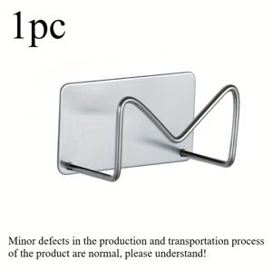 TEMU M자형 벽걸이 수납 랙, 펀치 프리 빗 컬링 아이언 수납 랙, 다기능 욕실 및 화장실 수납, 속이 빈 배수 디자인, 헤어 드라이어/미용 도구 정리, 다용도 랙에 적합