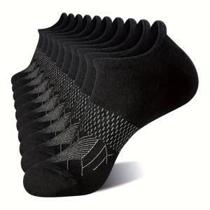 TEMU 5쌍 여성용 압박 발목 양말 - 아치 지지 & 로우컷 운동 양말, 수분 흡수 통기성 원단, 사계절 사용 가능, 체육관 및 러닝용 - 남녀공용 (멀티컬러 팩) - 데일리 필수품, 러닝 필수품, 컬러 블록 패턴, 내구성 있는 구조, 라이프스타일