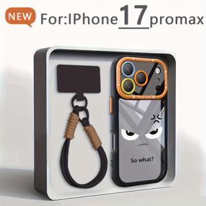 TEMU 휴대폰 케이스 - 애니메이션, 꽃, 창의적인 테마 디자인, 새로운 아이폰 17 프로맥스 커플 폰 케이스에 적합, 고품질 투명 소프트 케이스 아이폰 16 프로 맥스/ 15프로/ 17프로/ 16프로/ 아이폰 14 프로맥스/ 13프로 낙하 방지 전체 보호