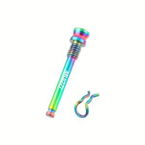 TEMU [자전거 도구] 자전거 오일 디스크 패드 고정 티타늄 합금 볼트 - 나사+스냅 스프링 - XT/XTR 디스크 캘리퍼용 M4 고정 나사산