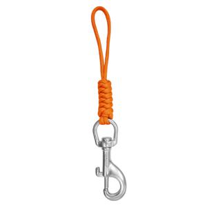 TEMU HiTurbo 분실 방지 안전 로프 스냅 후크 클립, 땋은 로프 랜야드 포함, 316 스테인리스 스틸 스쿠바 다이빙 스위벌 볼트 스냅 후크 내구성 있는 다이빙 로프