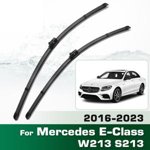TEMU 벤츠 E 클래스 W213 S213 2016-2023 전용 와이퍼 LHD 프론트 와이퍼 블레이드 윈드실드 윈드스크린 윈도우 브러시 24