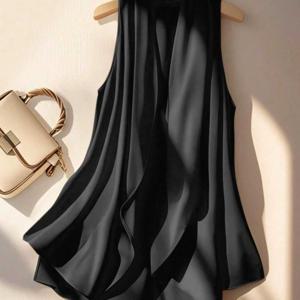 TEMU 여성용 민소매 블라우스