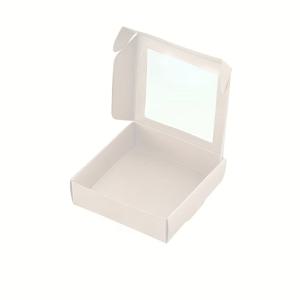 TEMU 그녀/남자를 위한 선물 25개 창문 선물 상자 - 브라운, 블랙, 화이트 사각 크라프트 종이, - 2.36X2.36X1.18인치, 3.15X3.15X1.18인치, 4.13X4.13X1.18인치, 4.92X4.92X1.38인치 창문 디자인, 수제 비누, 주얼리 등에 적합