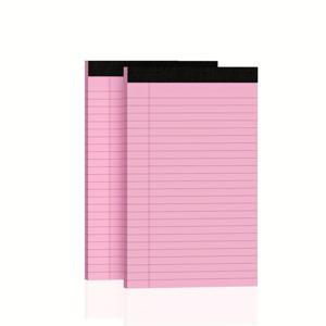 TEMU 소형 찢어지는 메모장 2개, 컬러 메모패드 5x8인치 선물용 노트패드, 쇼핑 리스트, 공부, 사무용품, 메시지용 할 일 목록 노트패드, 30매/팩