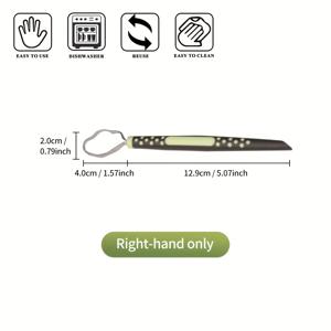 TEMU 과일 및 채소 조각용 도구, 왼손잡이 및 오른손잡이 모두 사용 가능, 꽃잎 조각 도구 및 수공예 점토 도구 포함