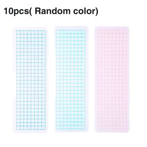 TEMU 10/20개입 격자 와시 테이프 보관 보드, 느낌과 무광 반투명 디자인 특징, 스크랩북용 와시 테이프 정리, 도구 정리, 창의적인 프로젝트에 적합
