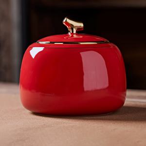 TEMU 심플 단색 세라믹 항아리, 홈 데코 장식품, 거실 탁상 수납장 다실 책상 장식, 휴일 파티 가정용 장식용 항아리 - 비식품용