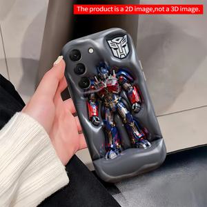 TEMU 휴대폰 케이스 - [정품] 삼성 S26ULTRA용 트랜스포머폰 케이스, 오토봇 프라임, , 번들비 등 만화 2D 애니메이션 디자인 특징