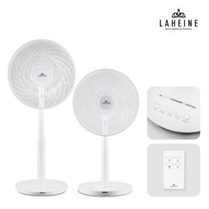 TEMU 라헨 The Queen 16인치 쿨 에어 리모컨 스탠드 5-리프 자연 바람 순환기 팬