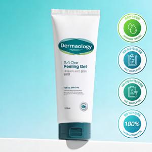 TEMU 더마올로지 소프트 클리어 필링젤 150ml 저자극 페이스 스크럽 얼굴 각질 제거제 수분 보습