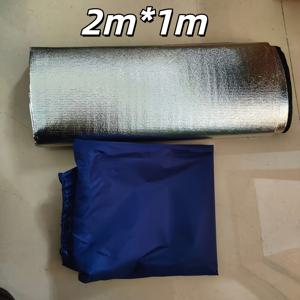 TEMU 사계절 범용 대형 캠핑 매트 - 내구성 알루미늄 호일 - EPE 원단, 휴대용 야외 피크닉 텐트 매트, 캠핑 해변 피크닉 단열 매트 (2개 구매 가능) 식품 직접 접촉 불가