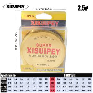 TEMU 초극세사 낚싯줄 100미터, 플루오로카본 초극세사 낚싯줄 | 메인 라인 및 리더 라인, 바다 및 민물에 적합, 나일론 메인 라인, 9.7LB-46.3LB 보이지 않는 라인