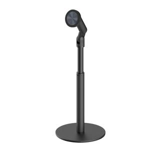 TEMU 다기능 탄소강 접이식 마그네틱 휴대폰 스탠드 360° 회전 미끄럼 방지 받침대 높이 조절 가능 데스크탑 휴대폰 스탠드, 틱톡 라이브 스트리밍, 데스크탑 비디오 녹화에 적합