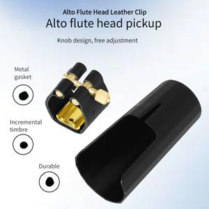 TEMU 신제품 JS11 알토 색소폰, 메탈 클립, 가죽 피크, 캡 포함, 크라프트지 상자 포장