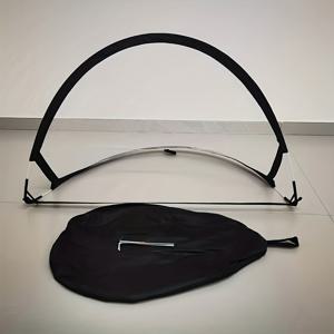 TEMU 5인용 접이식 축구 골대, 지지대 3개 및 휴대용 가방 포함, 옥스포드 원단 사용, 팝업 네트 장착, 다양한 색상 제공 - 축구 팬 및 연습용으로 이상적인 선물